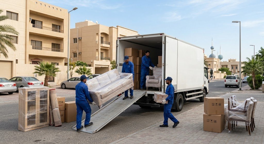 فنيون متخصصون يقومون نقل عفش الكويت رخيص ومضمون مع الفك والتركيب وبفك وتركيب الأثاث لنقله بأمان في الكويت